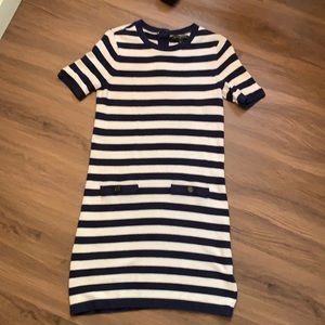 Banana Republic Striped Sweater Dress